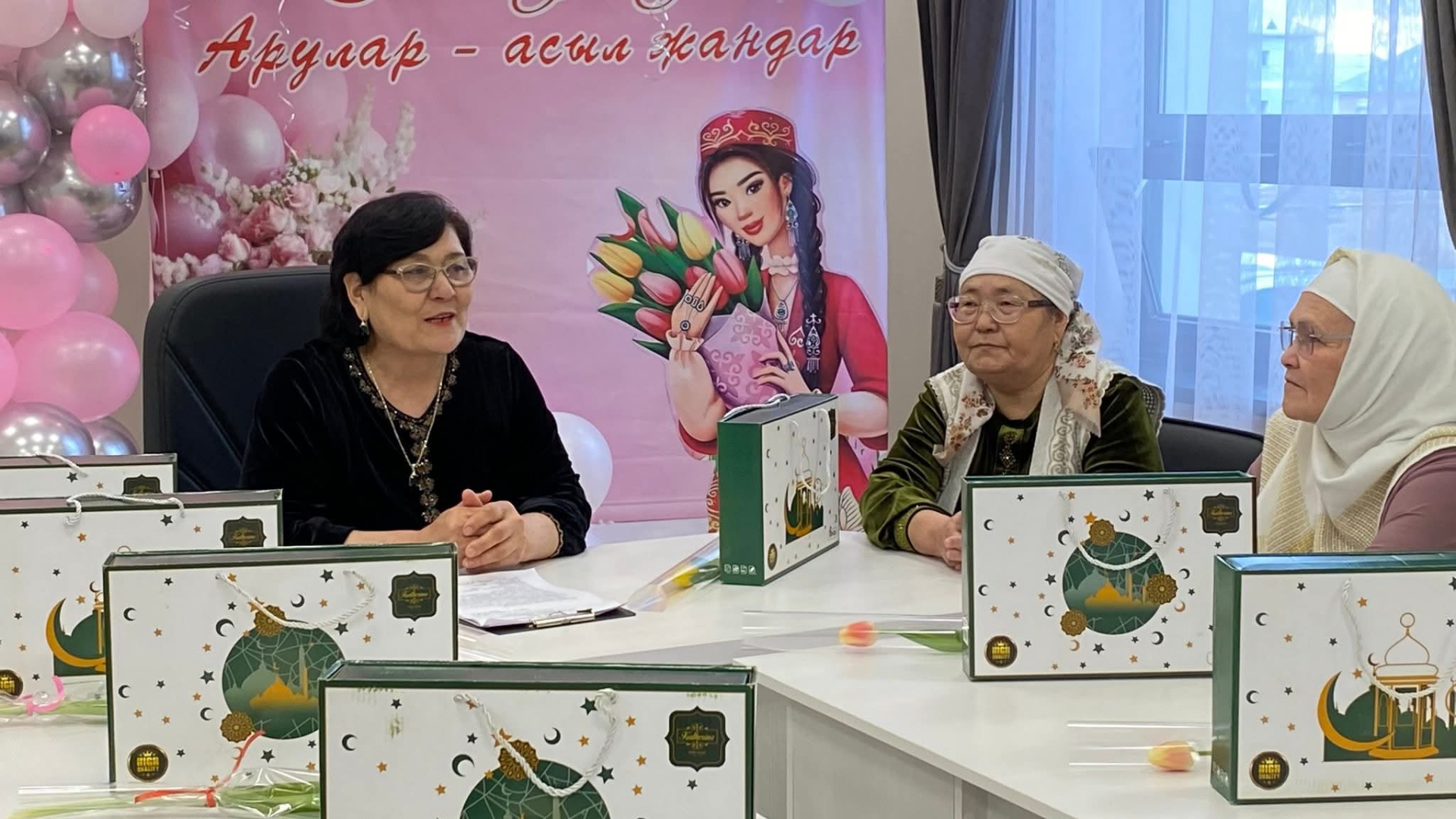 8 наурыз - Халықаралық әйелдер күніне орай